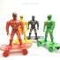 BONECO SUPER HEROI COM SKATE C/2PCS UN.