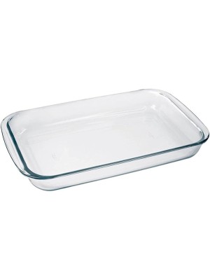 ASSADEIRA DE VIDRO RETANGULAR 2200ML UN. 