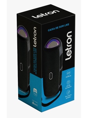 CAIXA DE SOM LIKE 10W MULTIMIDIA LED UN. 