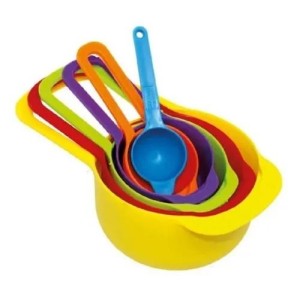MEDIDOR COLOR JOGO C/6 COLHERES UN.