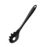 PEGADOR DE MASSA DE SILICONE 28CM PRETO UN. 