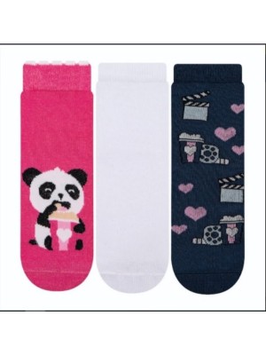 MEIA SOQUETE INFANTIL 3PARES 23-26 UN.