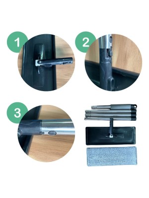 MOP RETANGULAR 5L FLAT PLASTICO  UN.