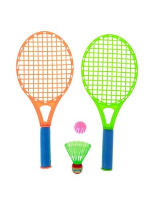 JOGO DE PETECA C/BOLINHA 38CM UN. 