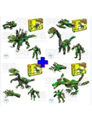 Blocos De Montar Cyber Dino - Brinquedo - Pterosaur 