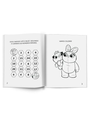 Livro Solapa Pop Com 4 Mini Livros De Atividades Disney Pixar