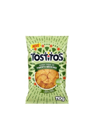 Salgadinho de Milho Toque de Pimenta Mexicana Tostitos Pacote 110g