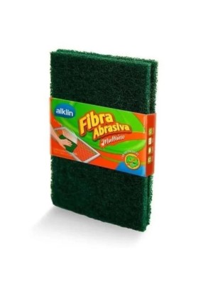 Fibra Abrasiva 15cm x 10cm x 0,7cm Com 2 Unidades