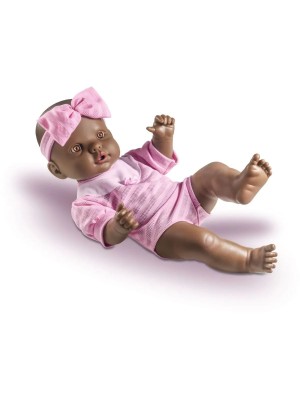 Boneca Coleção Rose Ring Reborn Negra Boneca Realista Soft Brinquedo Infantil Educativo para Crianças e Colecionadores