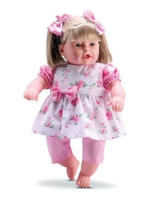 Boneca Mariana Loira – Brinquedo Infantil 61cm com Cheirinho de Bebê