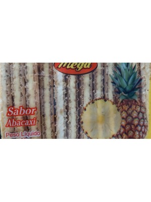 Torrone Waffer Sabor Abacaxi 150g – Doce Crocante Tropical