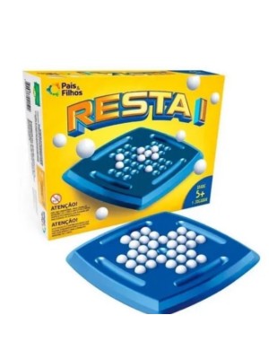 Jogo Resta Um Pais & Filhos – Brinquedo Educativo de Estratégia e Raciocínio Lógico para Crianças e Adultos