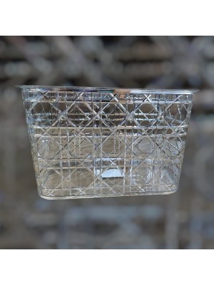 Organizador Multiuso Plástico 28x20,5x17cm Caixa Organizadora Versátil para Banheiro, Escritório e Closet