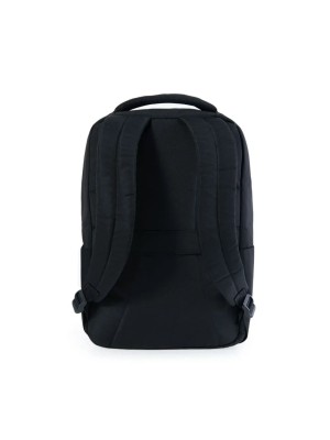 Mochila Urban 44x32x24cm Preta Masculina Escolar e Trabalho com Bolso Frontal e Laterais
