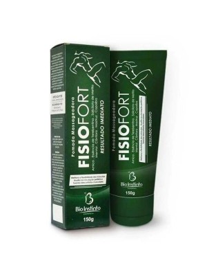 Pomada Fisiofort Massageadora 150g Bio Instinto – Arnica, Mentol, Cânfora, Salicilato e Copaíba para Massagens Relaxantes com Alívio Imediato