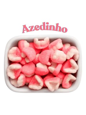Bala Gelatines Mini Dente de Vampiro 15g Docile Sour Ácida – Gomas Temáticas para Festas