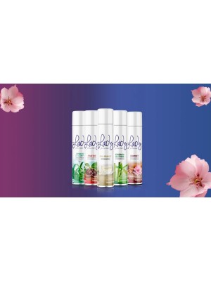 Odorizador Lady Prime Lavanda 360ml Aromatizador de Ambientes Spray Perfume Suave Relaxante e Alta Fixação