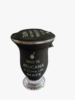 CUIA COM TAPA ERVA ESTAMPADA UN. TAVARES CUIAS