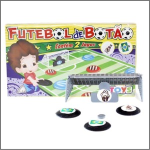 FUTEBOL DE BOTÃO C/2 JOGOS