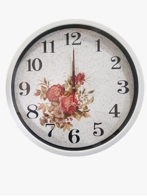 RELOGIO DE PAREDE 30CM REDONDO ESTAMPADO UN.