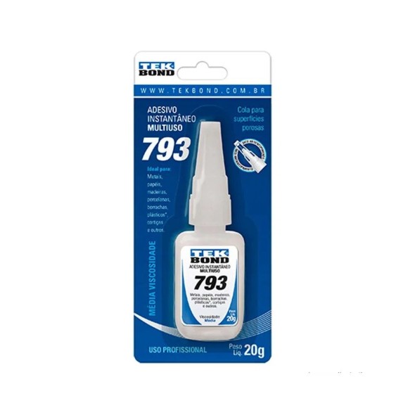 ADESIVO, INSTANTANEO, 793, 20G UN.