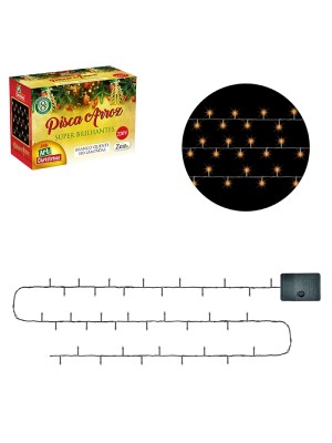 PISCA ARROZ BRANCO QUENTE 100 LAMPADAS 220V 4,2M UN. ZEIN
