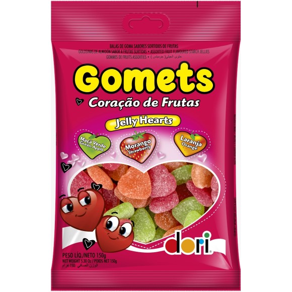GOMETS GOMA CORACAO 150G UN.