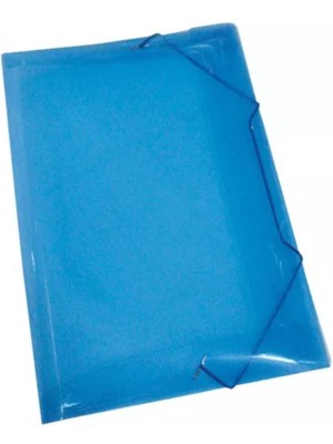 PASTA POLIPR. ECON. MINI LB 2CM AZUL UN.