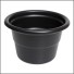 VASO RED. MEDIO PRETO  20X28CM  ROTAPLAST