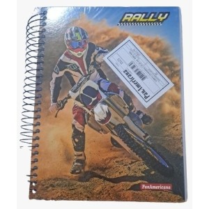 CADERNO UNIVERSITARIO 400FLS CD RALLY 20X1 UN.