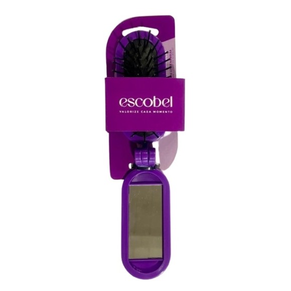 ESCOVA DE CABELO DOBRAVEL BORBOLETA UN.