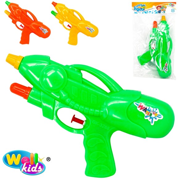 PISTOLA LANCA AGUA 22X13X4CM UN. WELLMIX