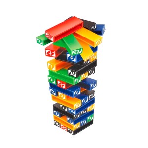 JOGO TOMBOU PERDEU BLOCOS 45PCS UN.