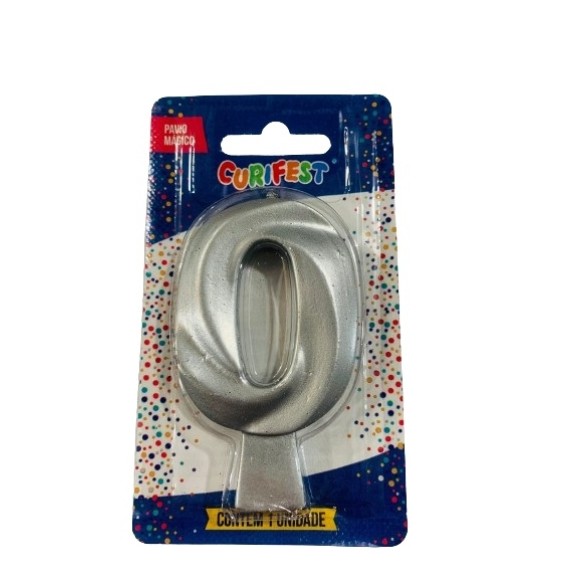 VELA CONCEPT METALLIC PRATA N 0 - (4588) UN. CURIFEST