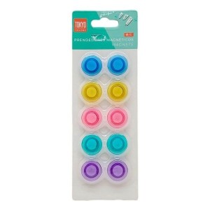 IMA PRENDEDOR MAGNETICO C/10PCS UN. MULTIART