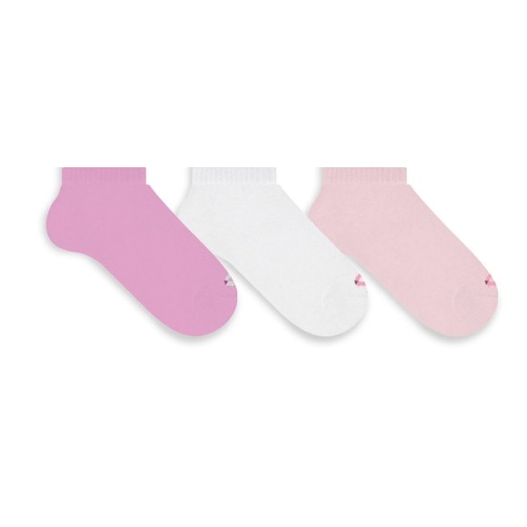 MEIA CANO CURTO ADULTO 3PARES 34-38 ESPECIAL UN. CIA DA MEIA