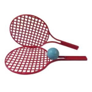 RAQUETE PLASTICO 34CM UN. 