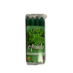 VELA PERFUMADA N 4 ARRUDA 8PCS 18G UN. VELAS MAX