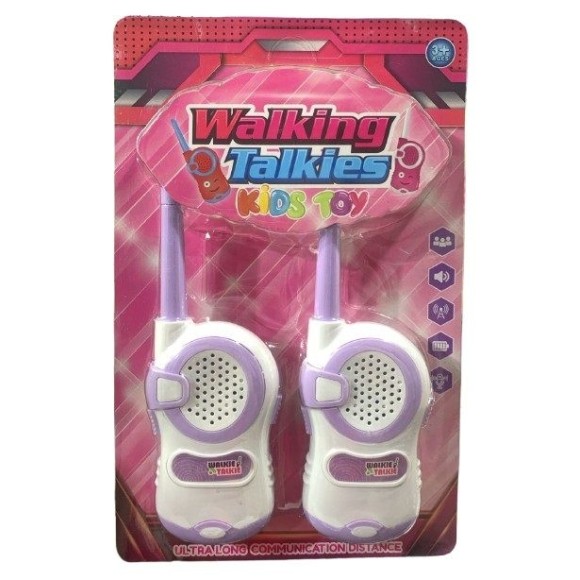WALKING TALKIES ROSA KIDS TOY 2PCS UN. HL IMPORTS