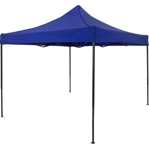 TENDA DOBRAVEL 3X3M REFORCADA DE FIBRA SINTETICO PARA CAMPO/PRAIA COM ARMACAO DE FERRO UN. TOP IMPORTADORA