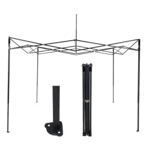 TENDA DOBRAVEL 3X3M REFORCADA DE FIBRA SINTETICO PARA CAMPO/PRAIA COM ARMACAO DE FERRO UN. TOP IMPORTADORA