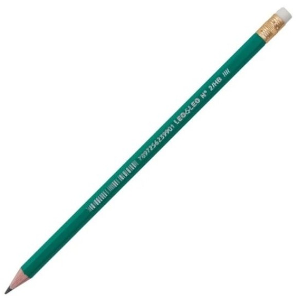 LAPIS VERDE C/ BORRACHA UNIDADE