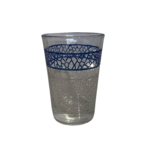 COPO DE VIDRO ESTAMPADO 190ML CONJ C/6PCS MORANO UN.