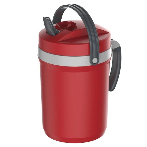 JARRA TERMICA 2,5L FLIP TOP VERMELHO ENERGY