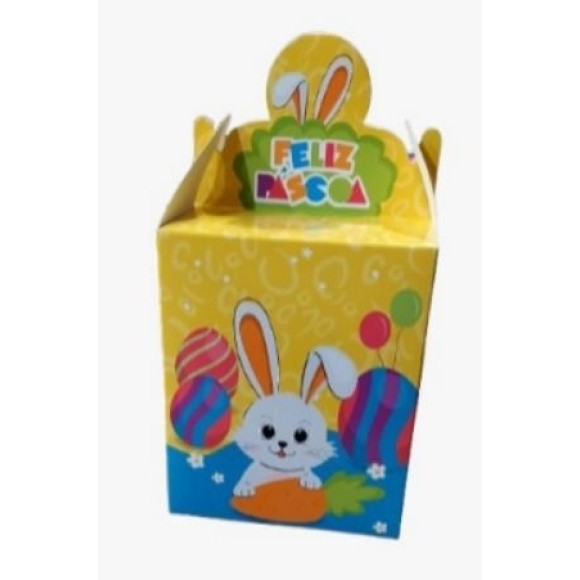 CAIXA MÁGICA P/ GULOSEIMAS 10X10X12CM UN. ESTAMPA DOCE DIVERSÃO