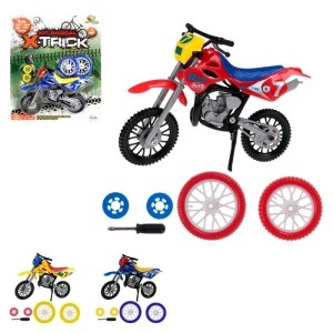 MOTO CROSS DE DEDO C/5 ACESSORIOS UN. 