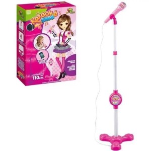 MICROFONE C/PEDESTAL 110CM UN.