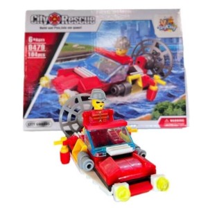 Brinquedos Monta Divertido Lego 104 Peças Com Manual ENVIO RAPIDO