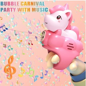 Máquina Bolha Unicornio De Brinquedo Crianças Brinquedos