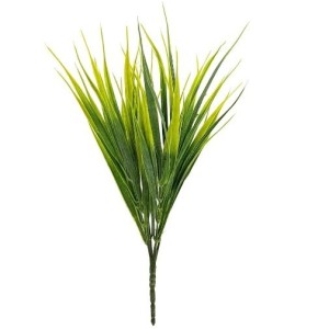 Folha de Capim Verde Artificial com 5 Galhos 38cm